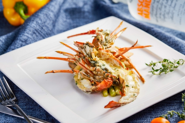 Creamy Baked Australian Lobster